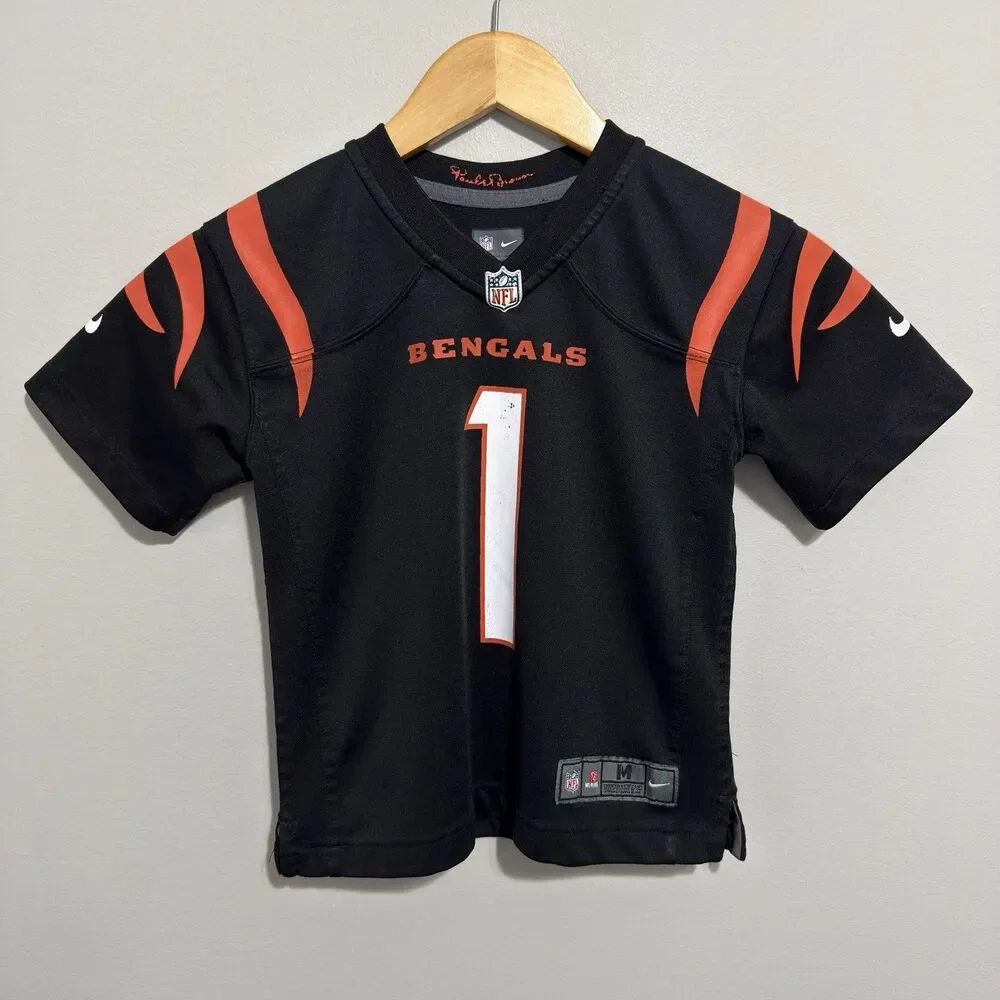 Nike Cincinnati Bengals Ja'Marr Chase NFL Football Game Jersey Youth Medium